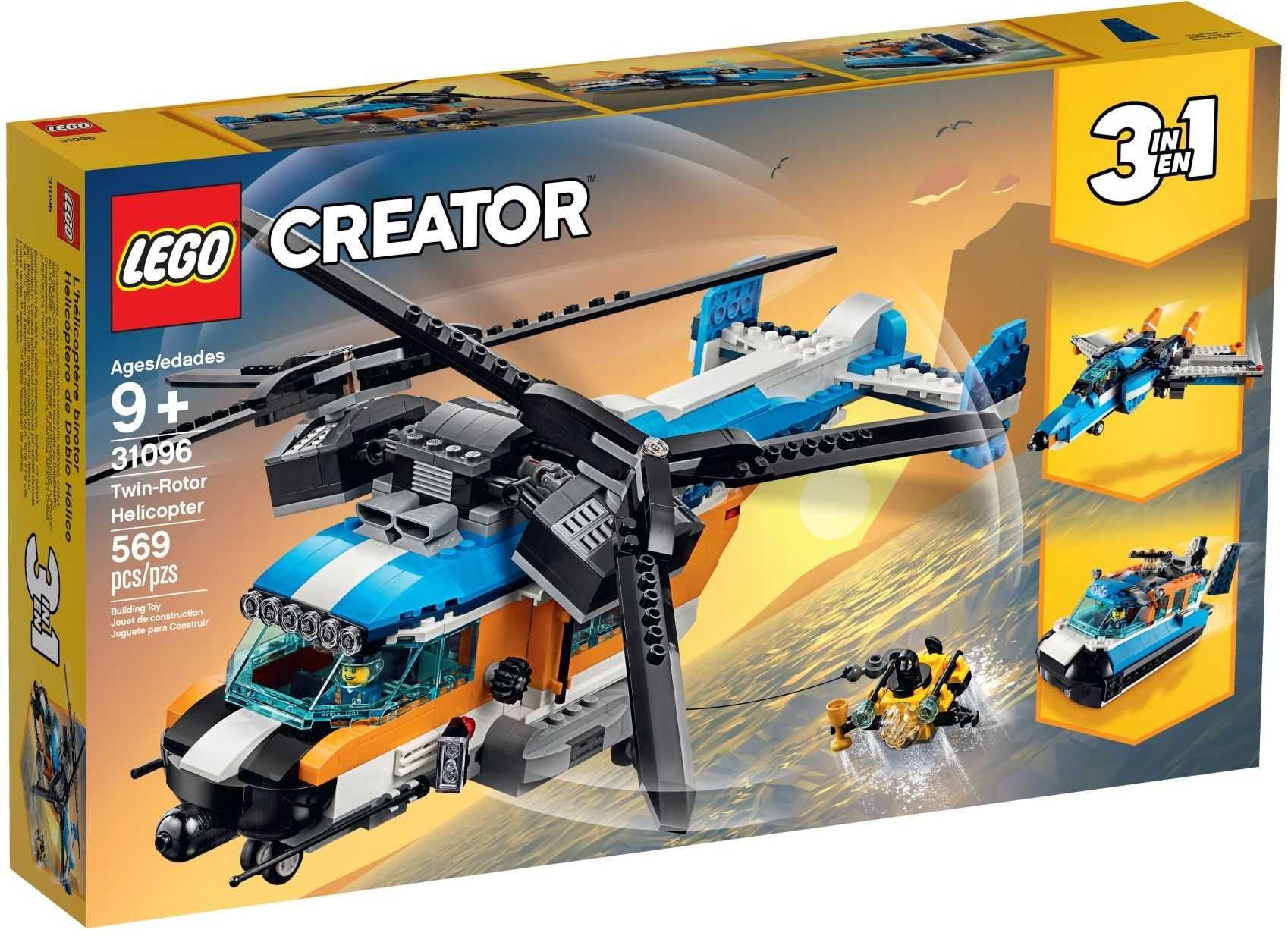 LEGO Creator 3in1 - Twin Rotor Helicopter