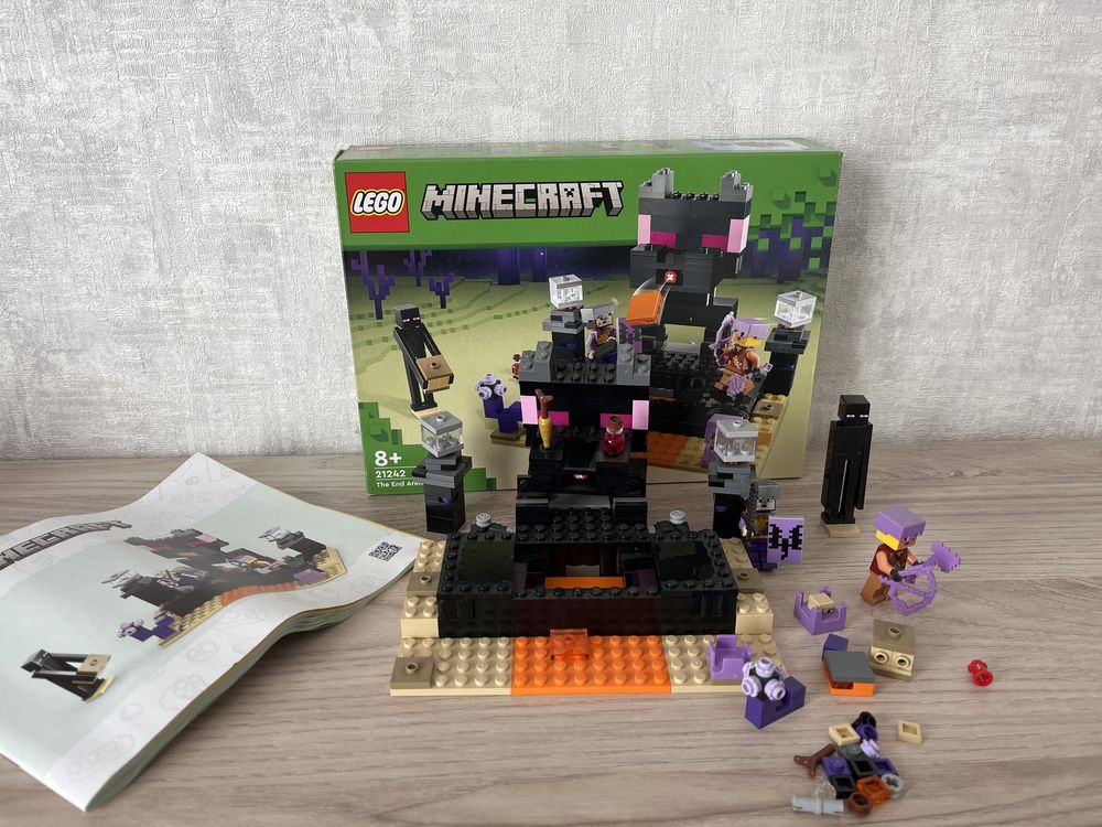 Конструктор Lego Лего Minecraft 21242 Кінцева арена