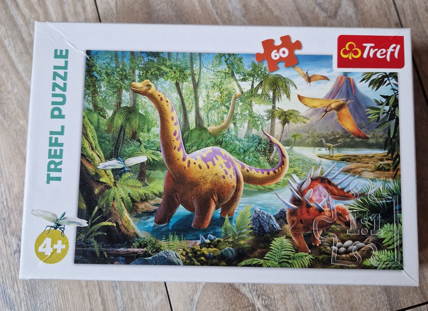 Puzzle Trefl dinozaury 60 elementów 4+