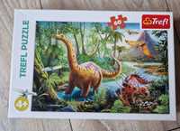 Puzzle Trefl dinozaury 60 elementów 4+