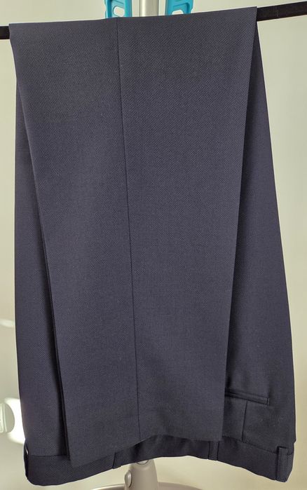 Garnitur Bytom granatowy