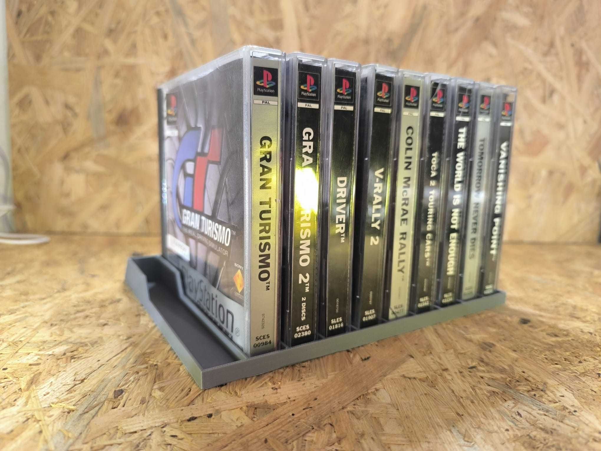 Suporte/ Display para jogos de PS1 -Playstation 1