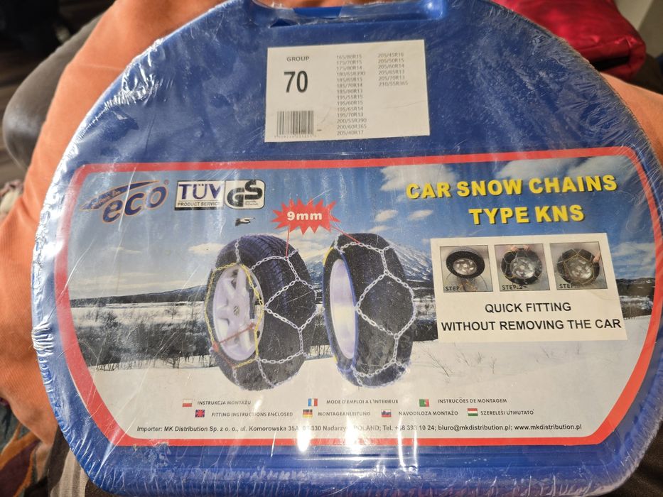 Łańcuchy śniegowe kn 70