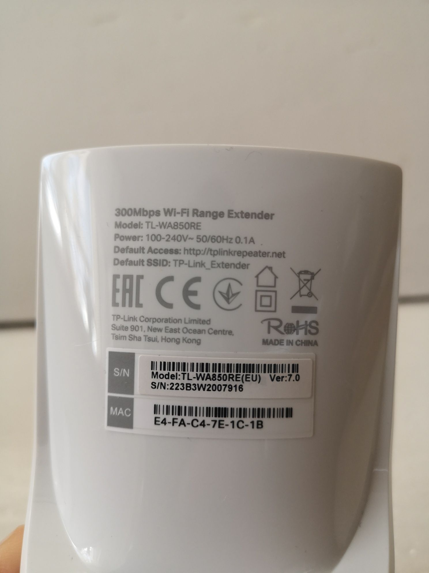 Wzmacniacz sieci TP-LINK TL-WA850RE Gwarancja