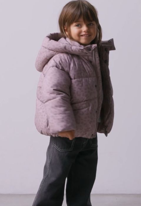 ZARA 104, 116 куртка пуховик