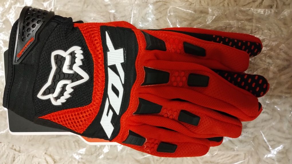 Fox Dirtpaw rozmiar L czerwone NOWE rękawiczki rower motor motocross