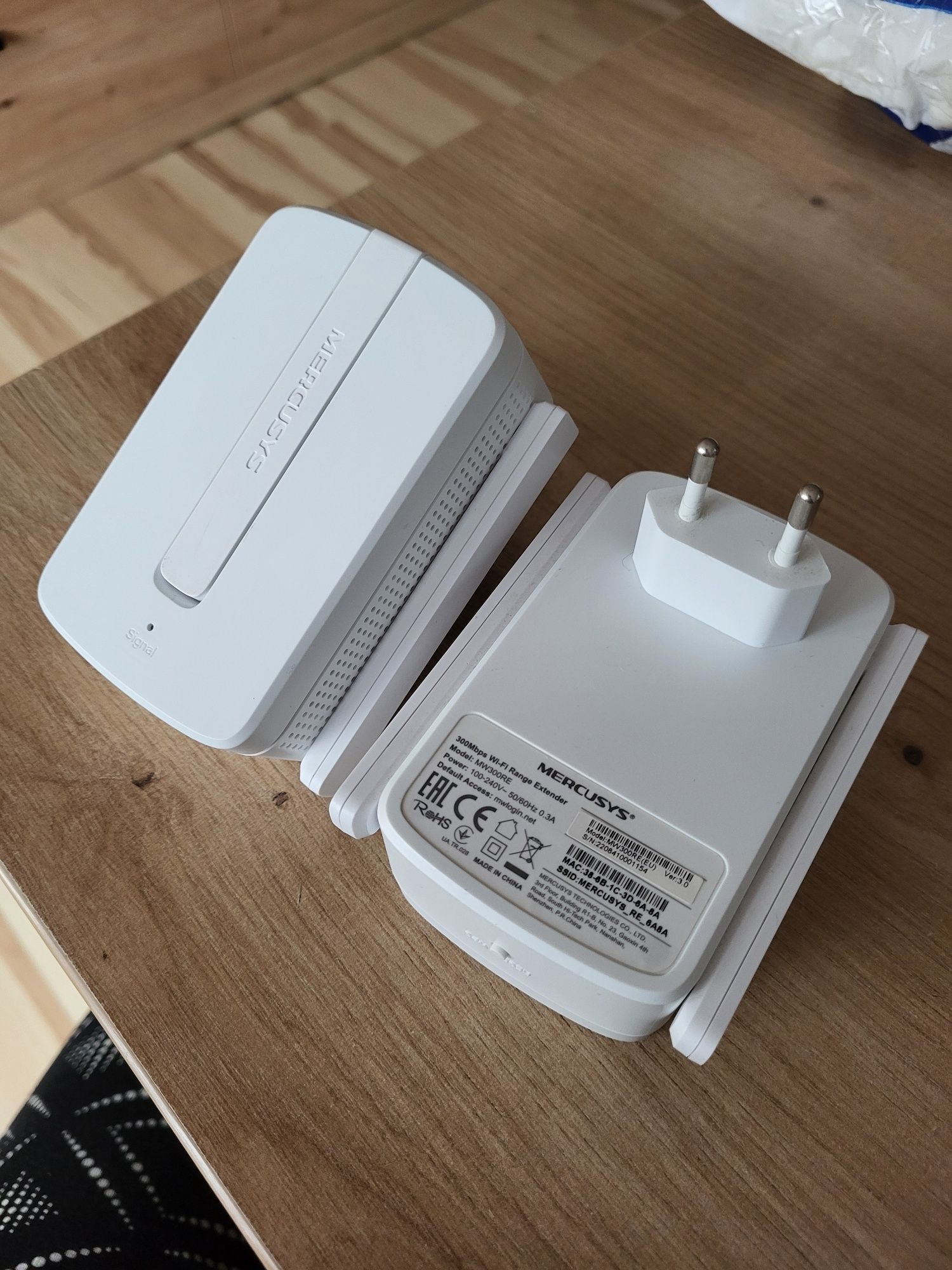 Wzmacniacz WiFi Extender 300Mbps Mercusys 2szt.