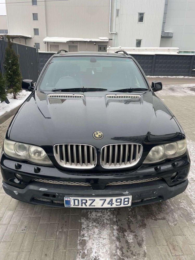 Капот BMW X5 E53 бампер крыло фара БМВ Х5 разборка шрот 4L