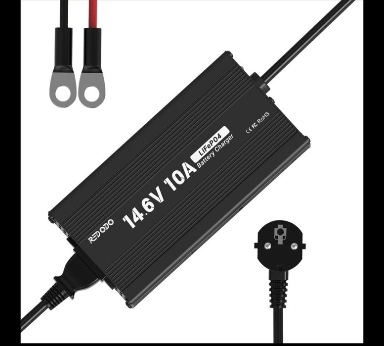 Німеччина Оригінал Redodo зарядний пристрій Lifepo4, зарядка 12в 10 20