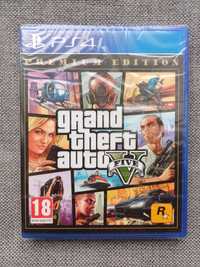 Grand Theft Auto 5 GTA V PS4/PS5 Edycja Premium, nowa w folii