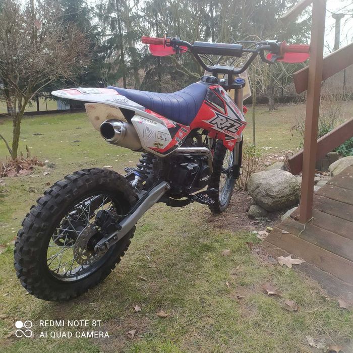 Cross RFZ 125,  koła 17/14 + 14/12