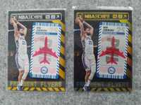 2 karty NBA Ben Simmons 76ers inserty 2021-22 Hoops Frequent Flyers