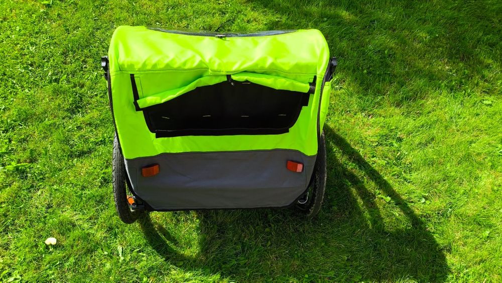 Przyczepka rowerowa podwójna na 1 lub 2 dzieci