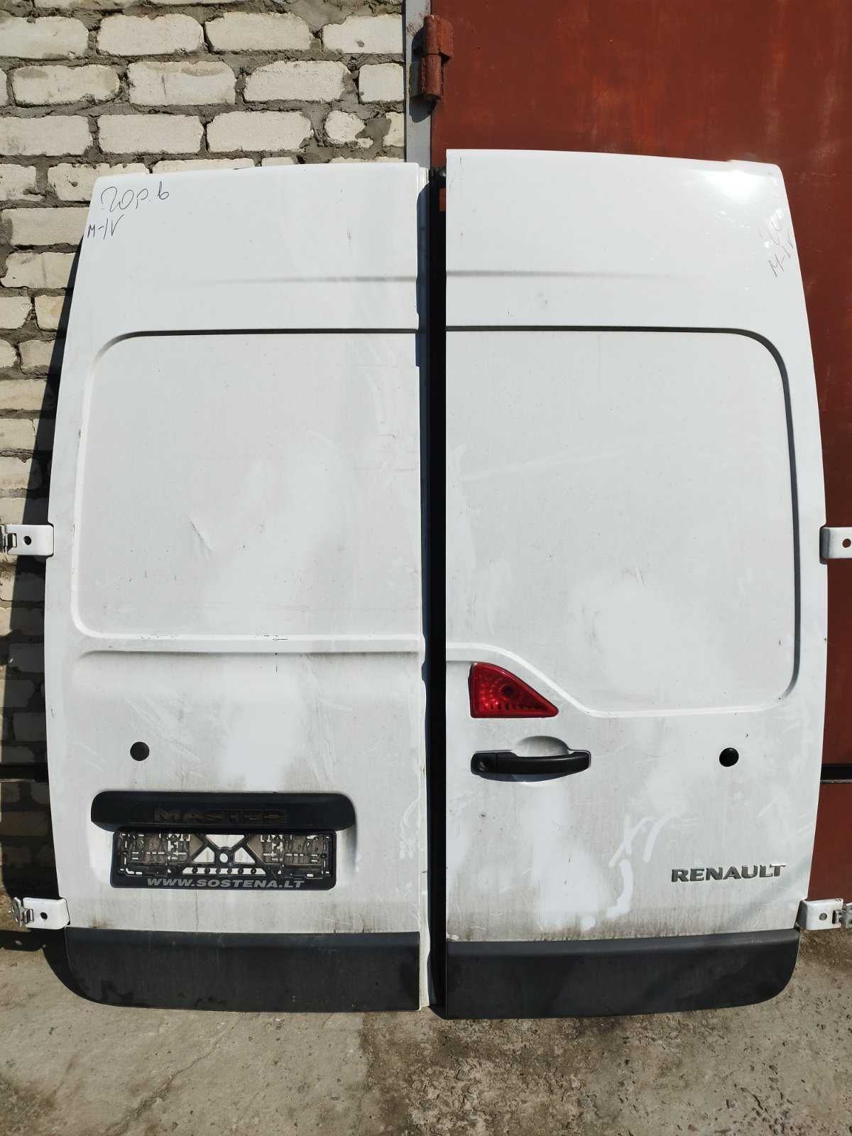 Двері Renault Master рено мастер опель мовано movano фарба після 2019р