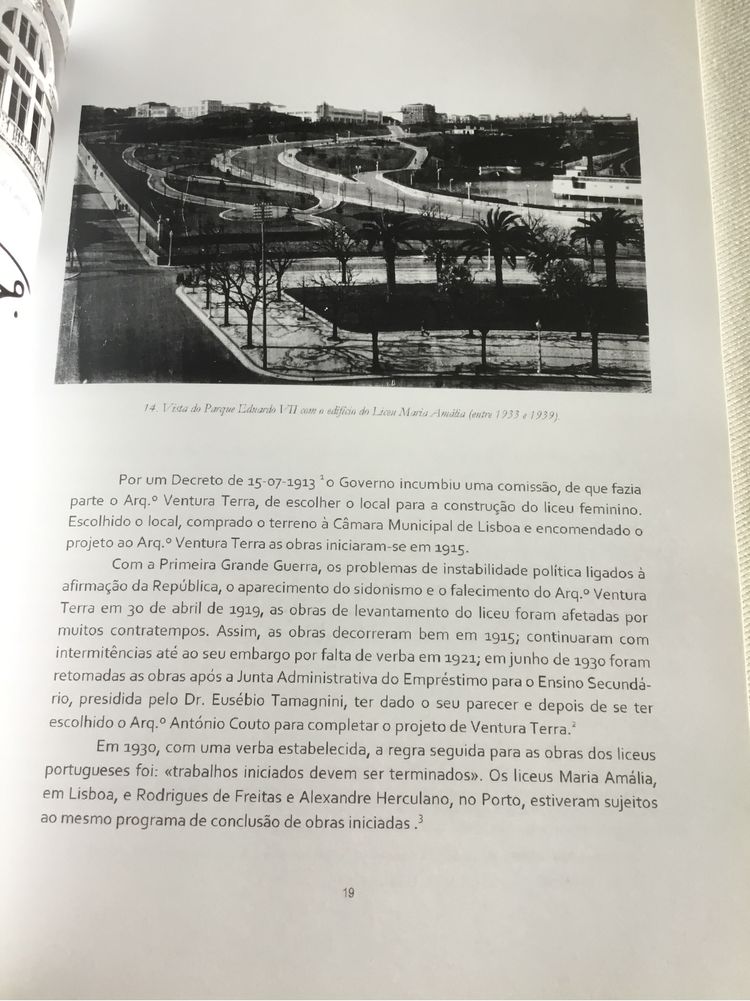 O Projecto de Ventura Terra para o Primeiro Liceu Feminino Português