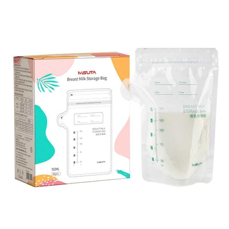 Пакети для зберігання грудного молока MISUTA, 150 ml, 30шт.