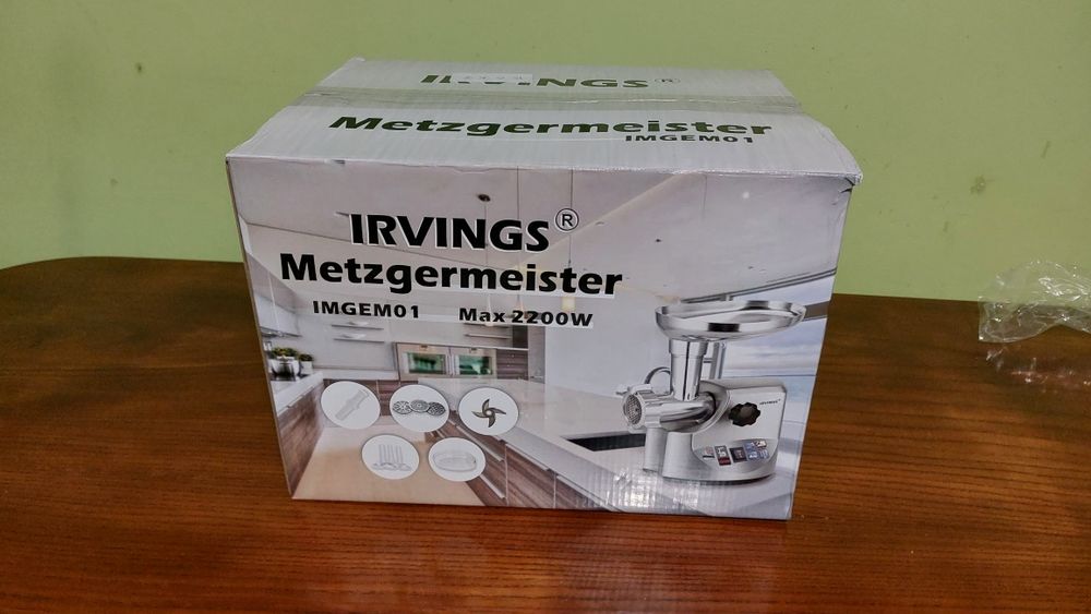 Мясорубка нова Німеччина Irvings 2200Вт IMGEM01