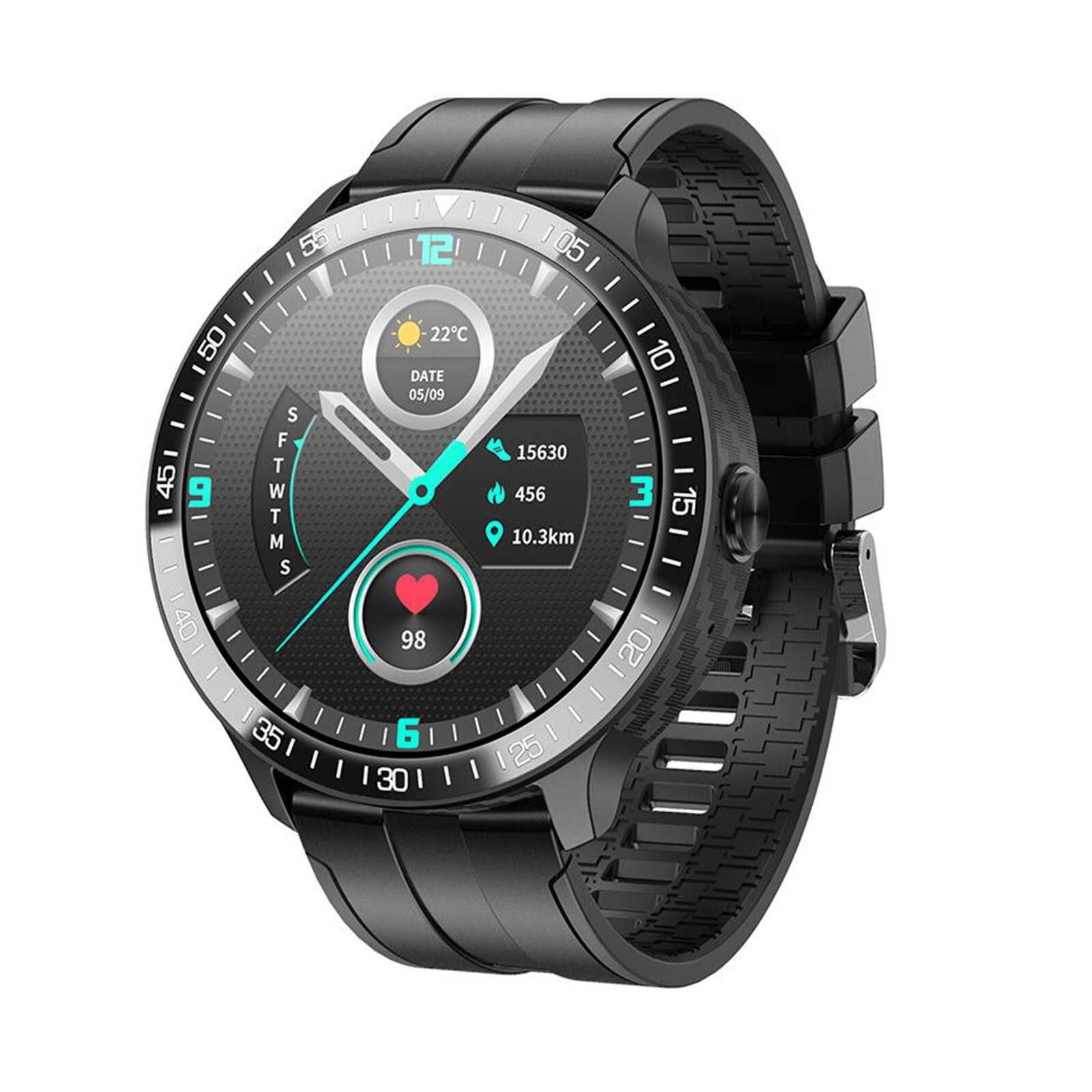 SmartWatch MT16 rozmowy termometr tętno ciśnienie saturacja SOS PL.