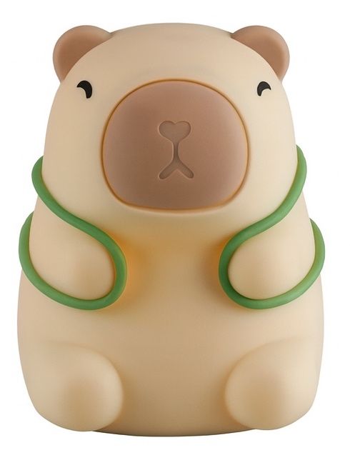 Силіконовий нічник "Капібара" CAPYBARA з LED підсвічуванням