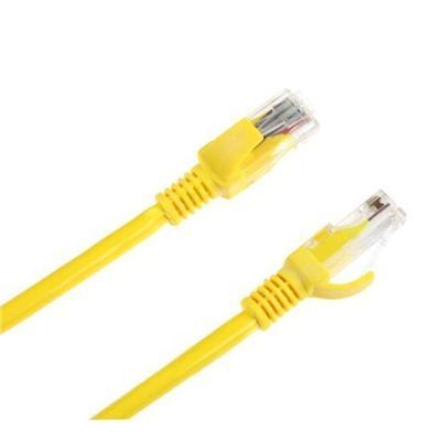 Kabel Sieciowy Utp Wtyk-Wtyk Rj45 1M Żółty