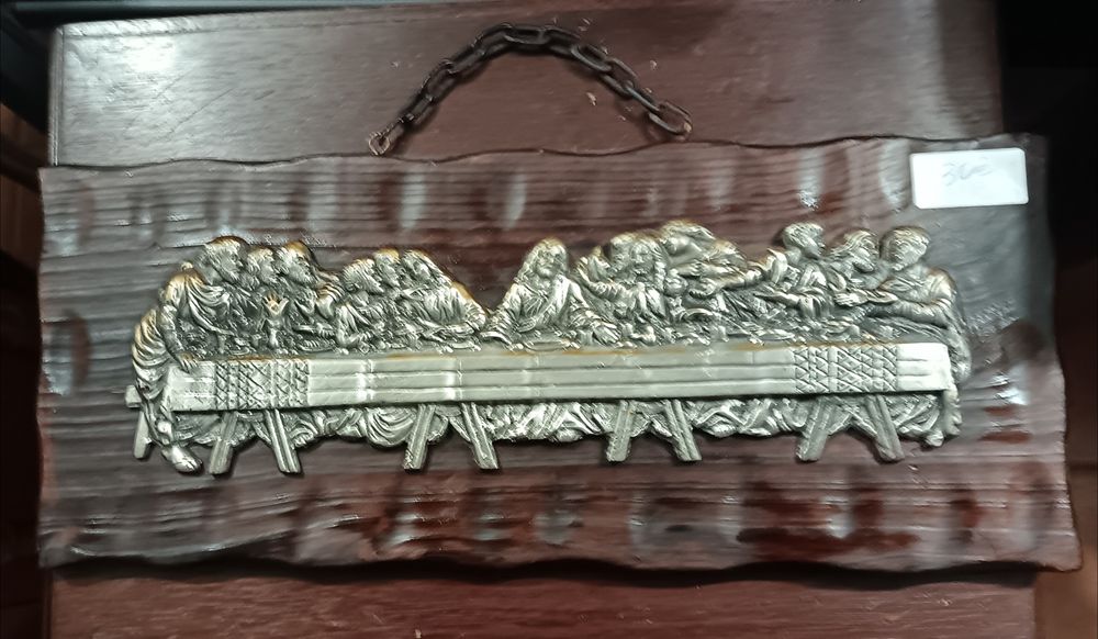 Ceias de Cristo madeira e metal