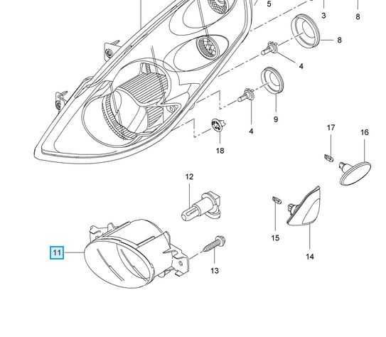 Światło przeciwmgielne prawe Movano B Master