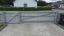 Ogrodzenie 20m - brama 3m- furtka 1m