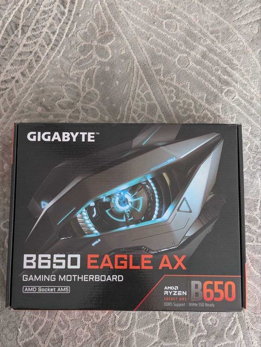 Nowa Płyta Główna Gigabyte B650 EAGLE AX AM5 DDR5 Wi-Fi