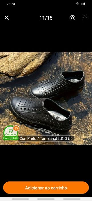 sapatos tipo soca