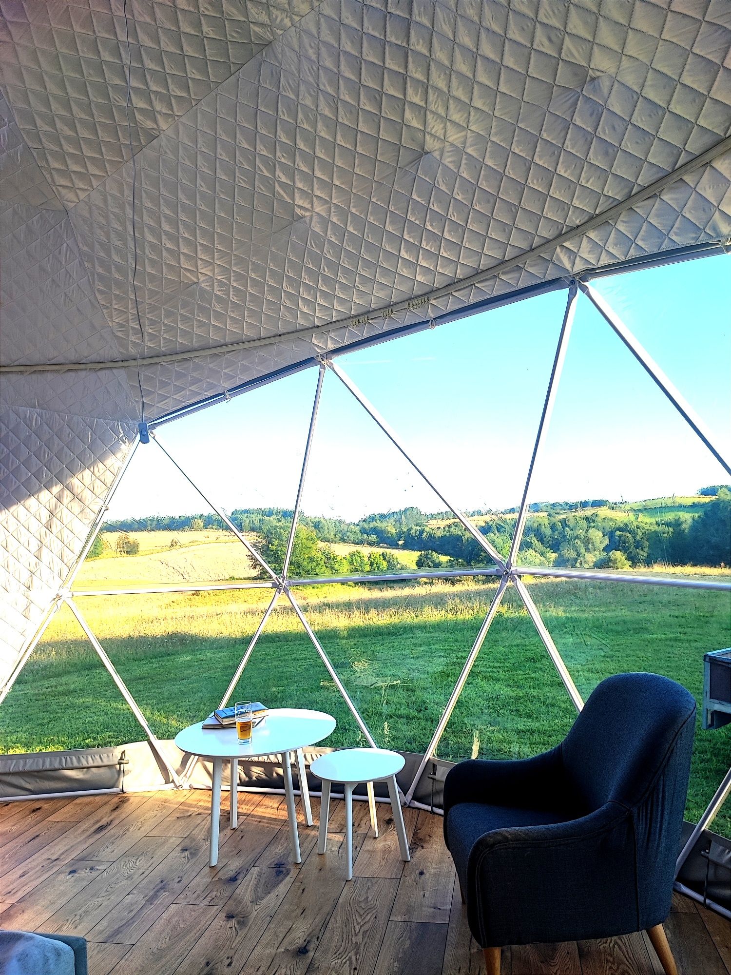 Jurta, Glamping, Namiot, Domek na Kaszubach, wakacje, Jacuzzi balia