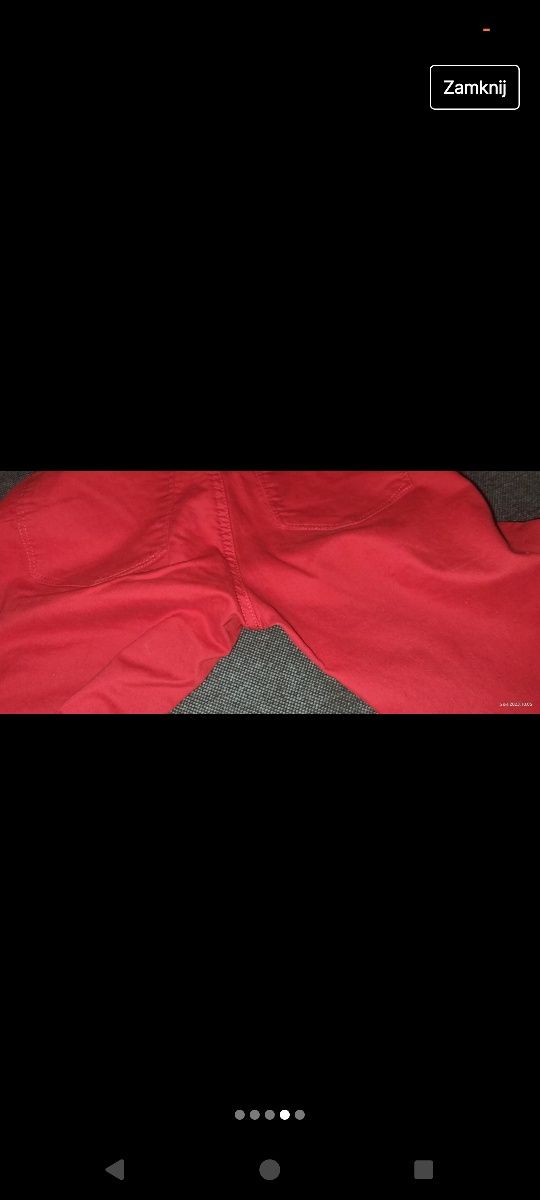 Czerwone spodnie Terra Nova r.38