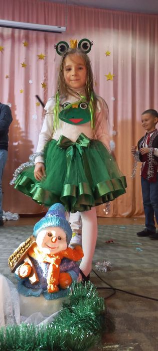 Жабка.  костюм жабки