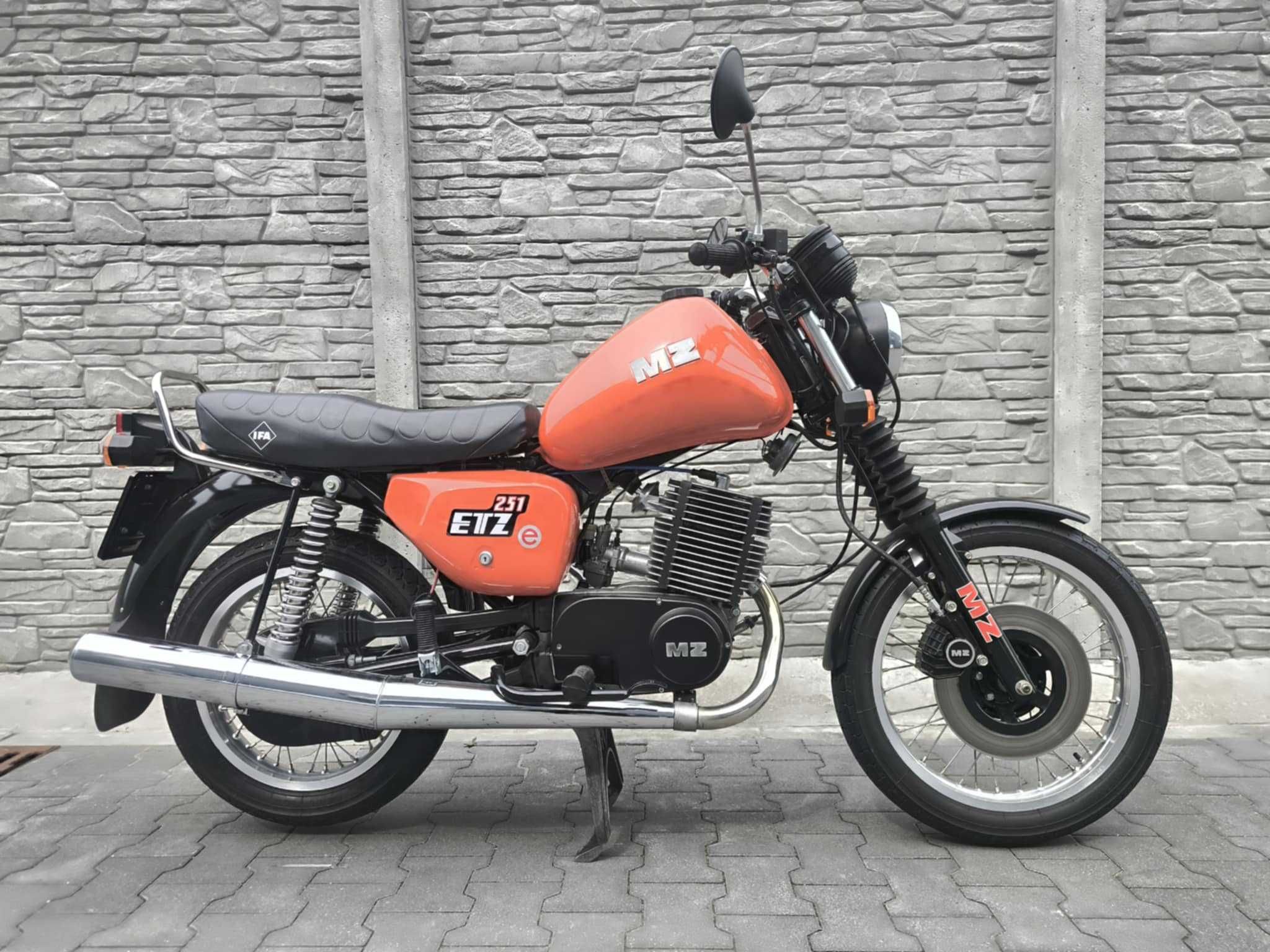 MZ ETZ 251 po renowacji, niezawodna