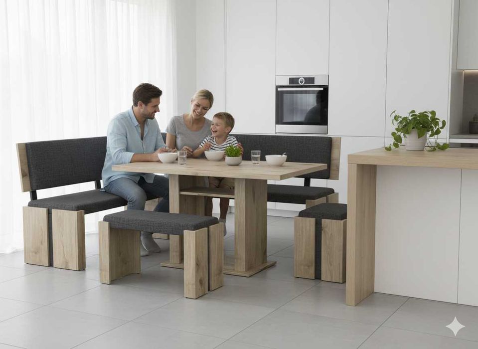 Narożnik kuchenny tapicerowany