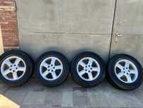 Диски з шинами hundai santafe r17 235/65 сантафе