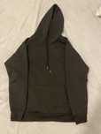 sweatshirt preta com estampa nas costas