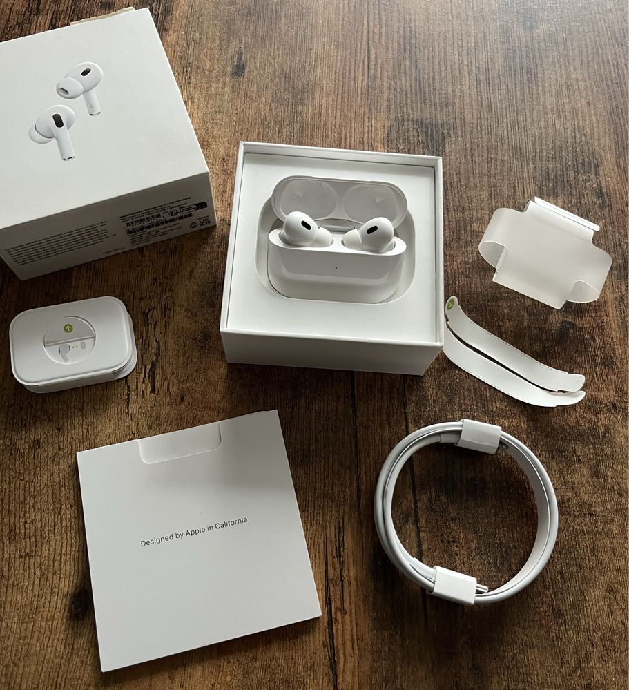 Słuchawki Apple AirPods Pro 2 (MagSafe Lightning Gwarancja) Oryginał