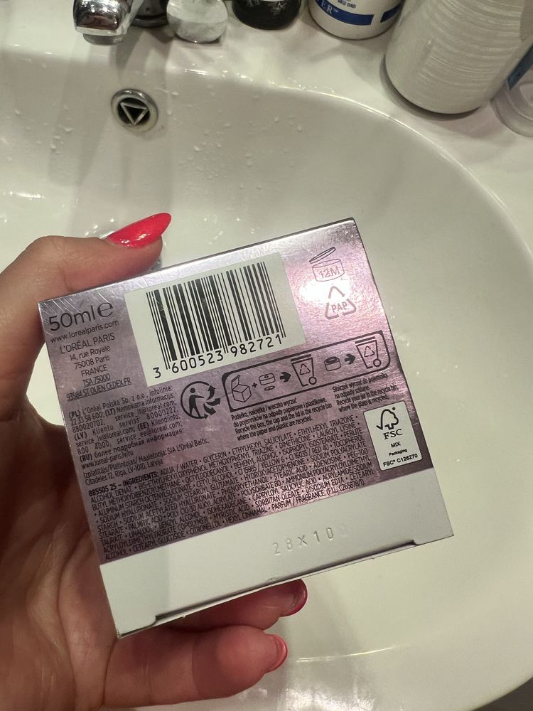 Loreal revitalift filller hialuron przeciwzmarszczkowy krem