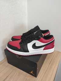 Nowe buty Nike Jordan 1 Low Bred Toe rozmiar 46 wkładka 30 cm