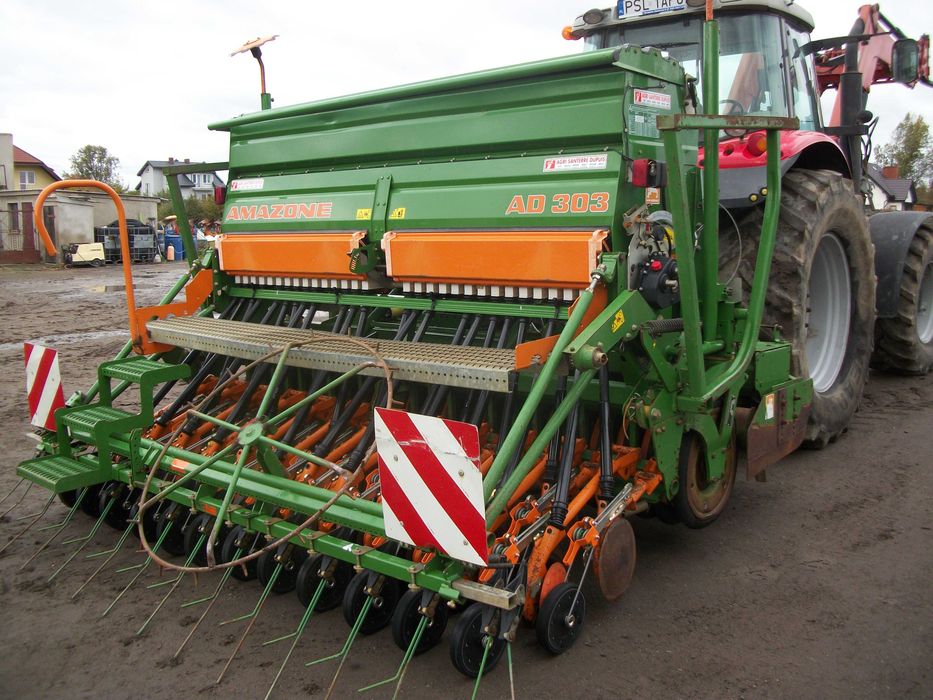 Agregat uprawowo siewny Amazon AD 303 + Amazon KG 303