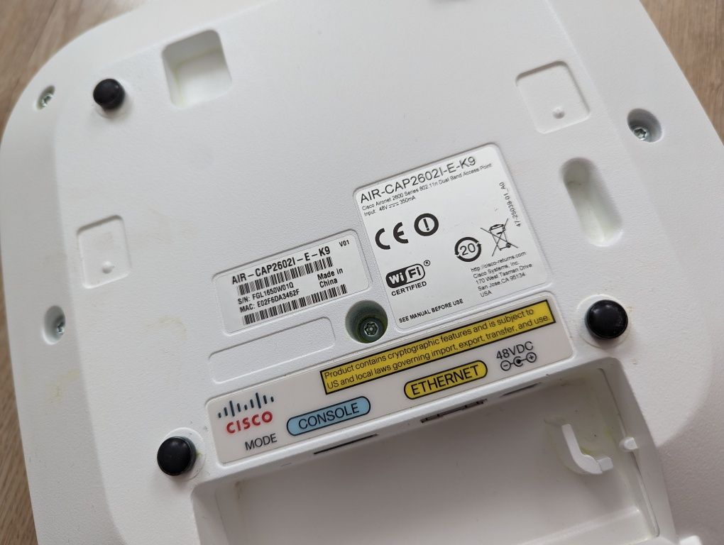 Access point cisco air-cap26021-e-k9