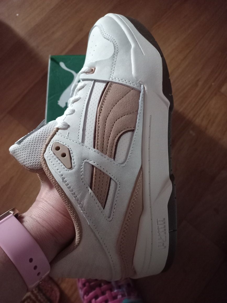 Кроссовки Puma Slipstream Always in beige кожа.оригинал размер 43, 44.