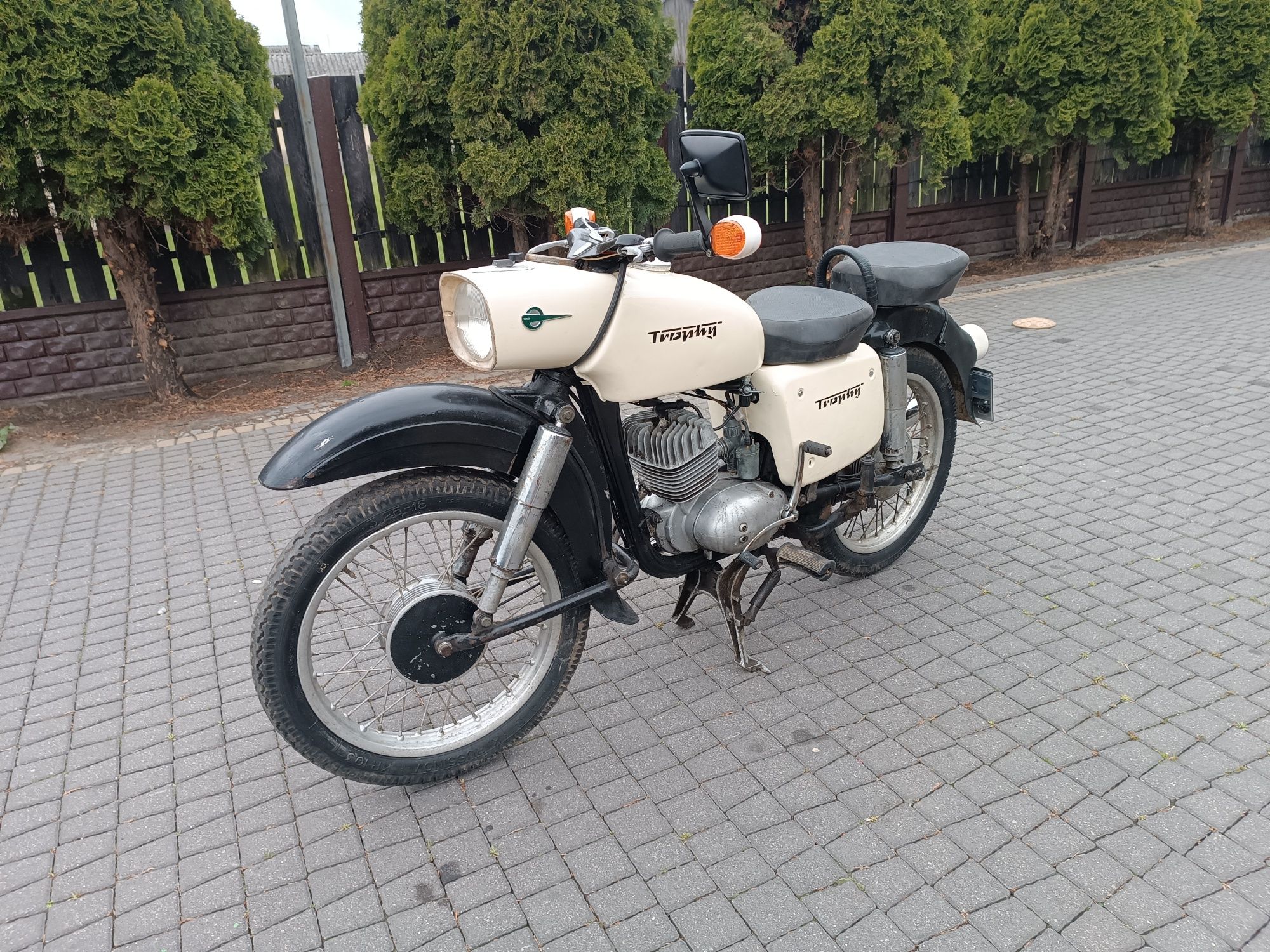 MZ es 125 trophy zamiana zamienię motocykl quad cross prl auto bus