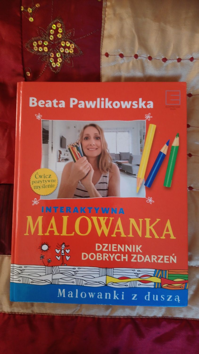 Interaktywna malowanka Dziennik dobrych zdarzeń Beata Pawlikowska