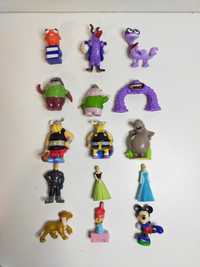 Lote de 15 figuras Kinder Disney DreamWorks Madagáscar Simpsons