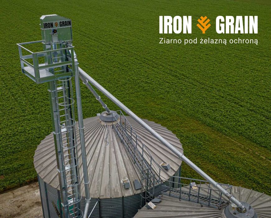 Podajnik kubełkowy do silosu 16 m podajniki kubełkowe STAL ocynkowana
