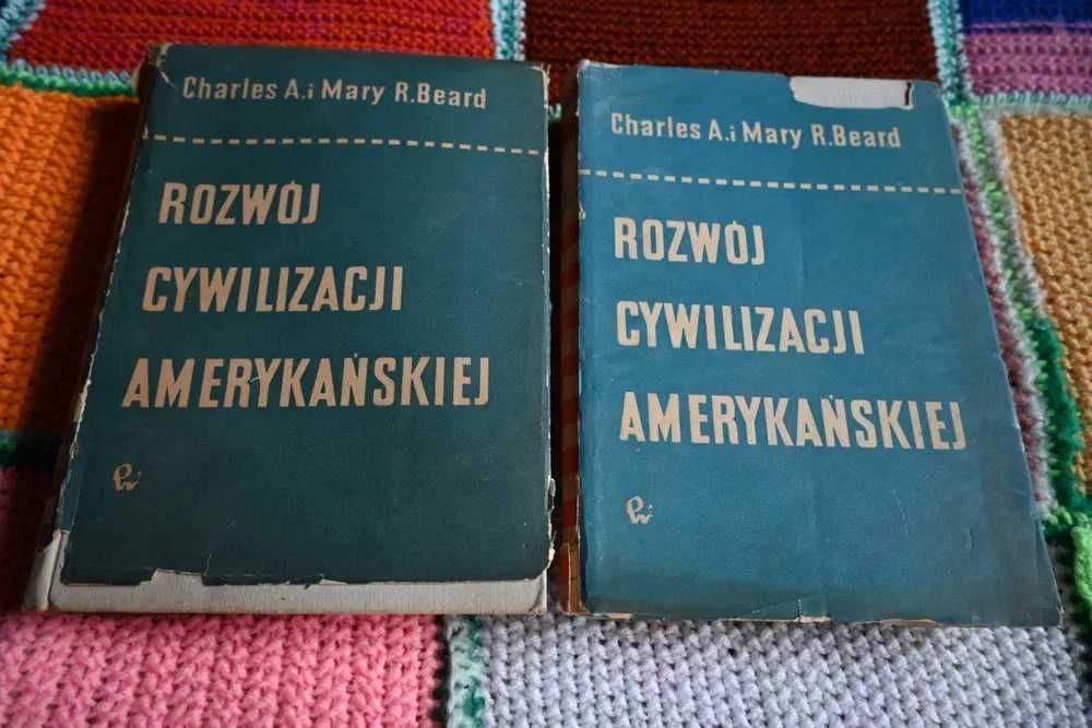 AL Rozwój cywilizacji amerykańskiej 2 tomy Charles Beard