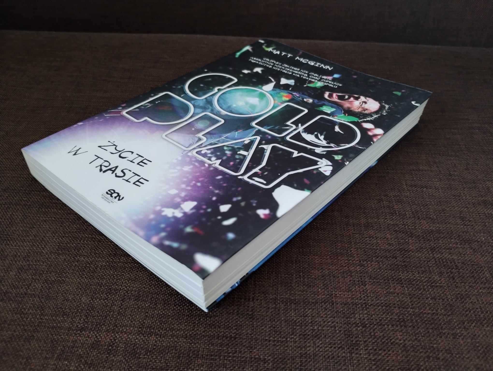Książka Coldplay Życie w trasie Matt McGinn