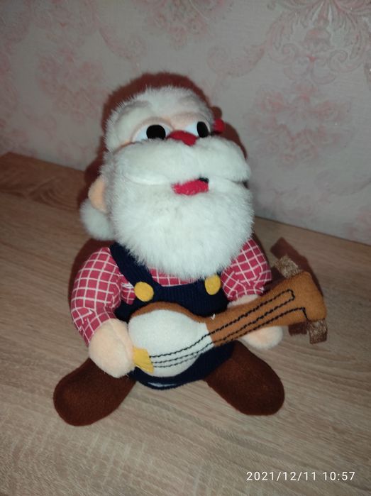 Дід дед мороз Санта Клаус музикальний музичний сантаклаус