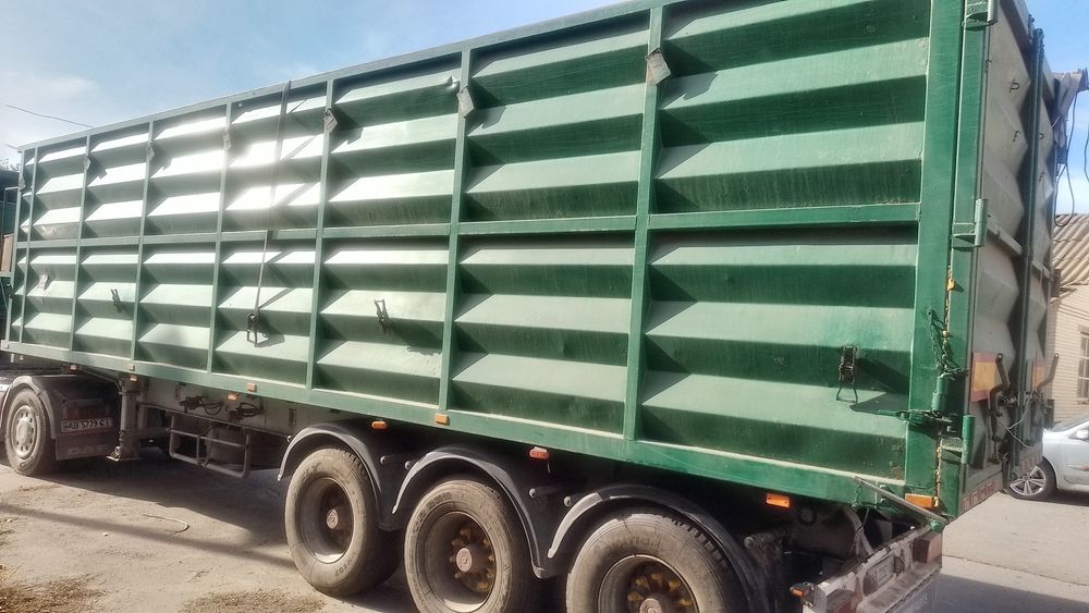 Причіп самоскид,осі SAF,двійна напіврисора,наклепаний,вали зроблені